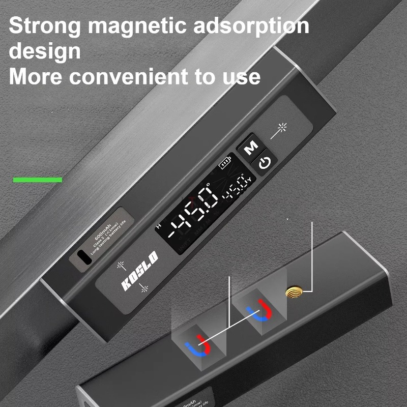 Industrial Laser Alignment - Inclinometer Digital Laser Ganda Portabel, Pengukur