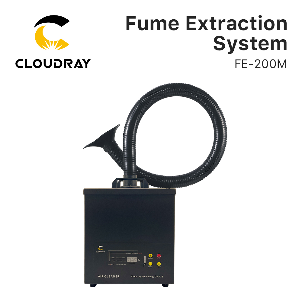 Industrial Laser Cutting - Sistem Ekstraksi Asap Cloudray FE-200M Untuk