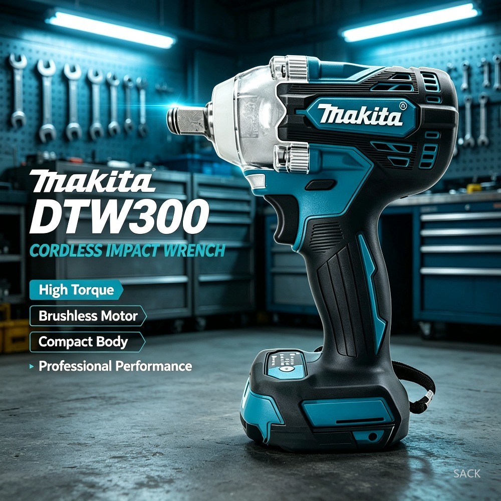 Makita DTW300 330N.M Kunci Imp - Makita Drill Dtw300 ulasan dan harga