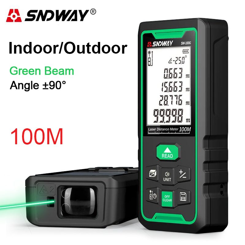 Pengukur Jarak Laser Hijau Dig - Industrial Laser Rangefinder ulasan dan harga