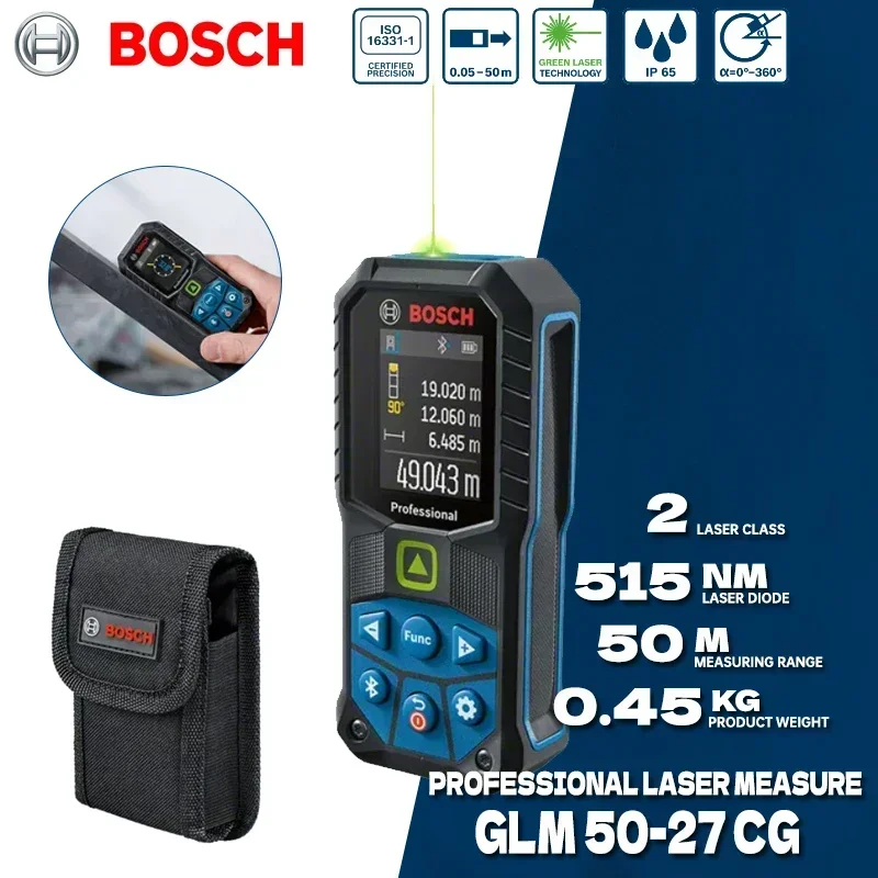 BOSCH GLM 50-27 CG Pengukur Ja - Industrial Laser Rangefinder ulasan dan harga