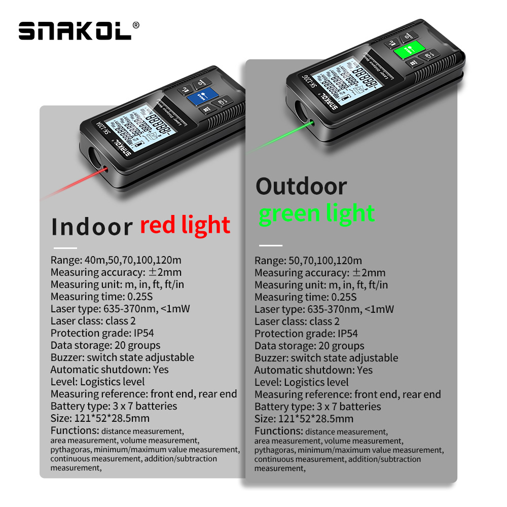 Snakol pengukur jarak Laser, m - Industrial Laser Rangefinder ulasan dan harga