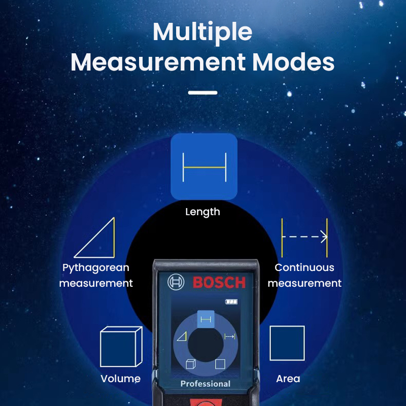 Pengukur Jarak Laser BOSCH Asl - Industrial Laser Tape Measure ulasan dan harga