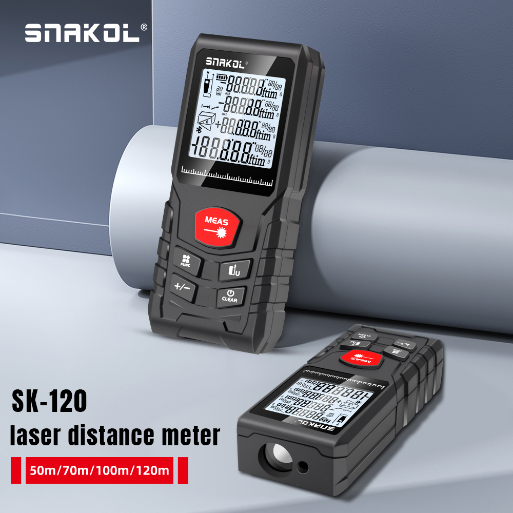 SNAKOL 3-in-1 Pengukur Jarak L - Industrial Laser Rangefinder ulasan dan harga