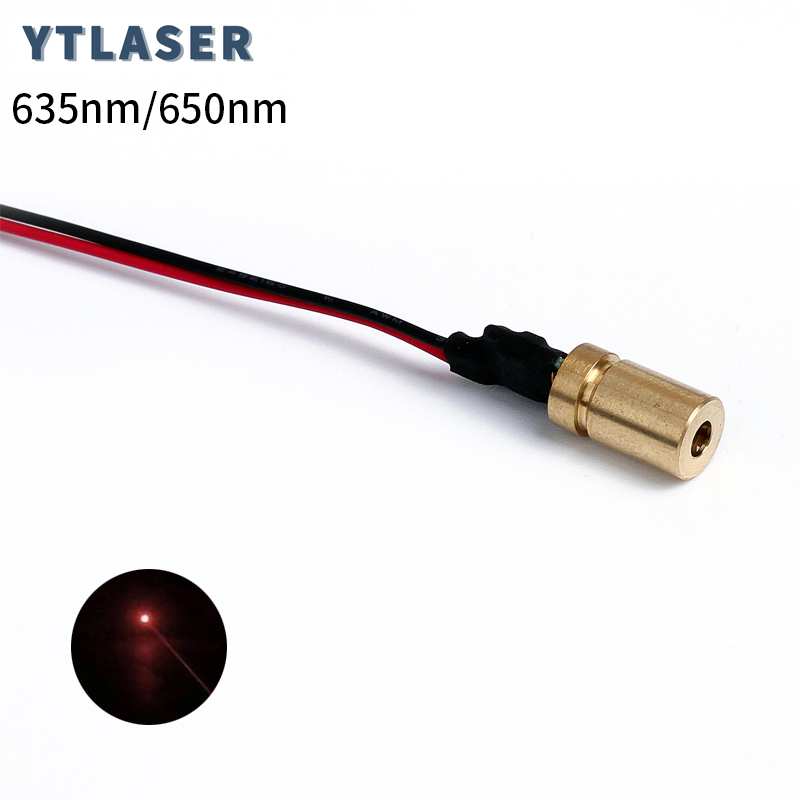 D6x10mm 635nm 650nm Laser Titi - Industrial Laser Alignment ulasan dan harga