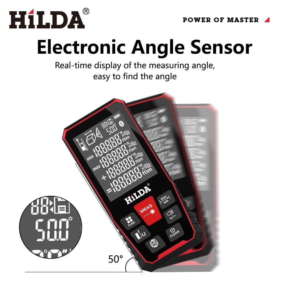 HILDA Pengukur Jarak Laser 40/ - Industrial Laser Rangefinder ulasan dan harga