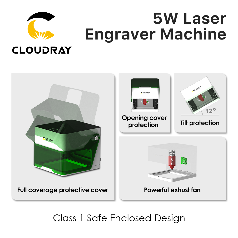 Mesin Pengukir Laser Cloudray  - Industrial Laser Cutting ulasan dan harga