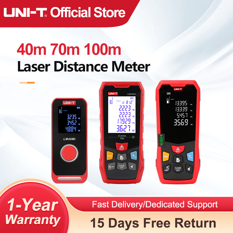 UNI-T Pengukur Jarak Laser 40m - Industrial Laser Rangefinder ulasan dan harga